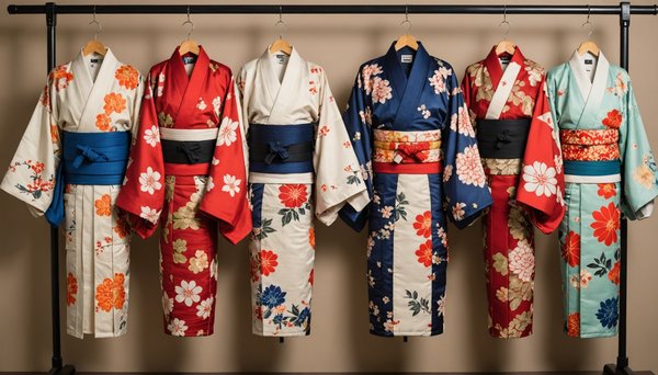 Trouvez le kimono parfait : guide des styles variés en boutique